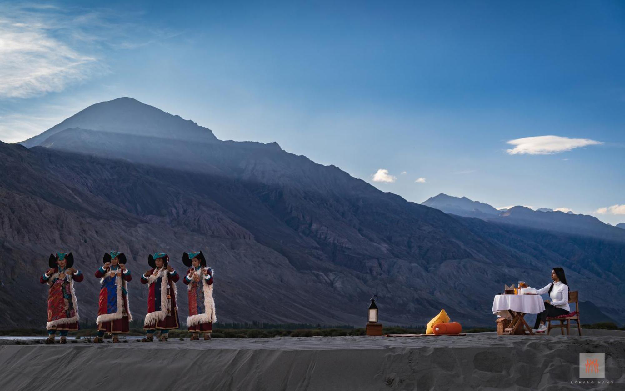 Lchang Nang Retreat-The House Of Trees-Nubra Valley Hotel Sumur Eksteriør billede