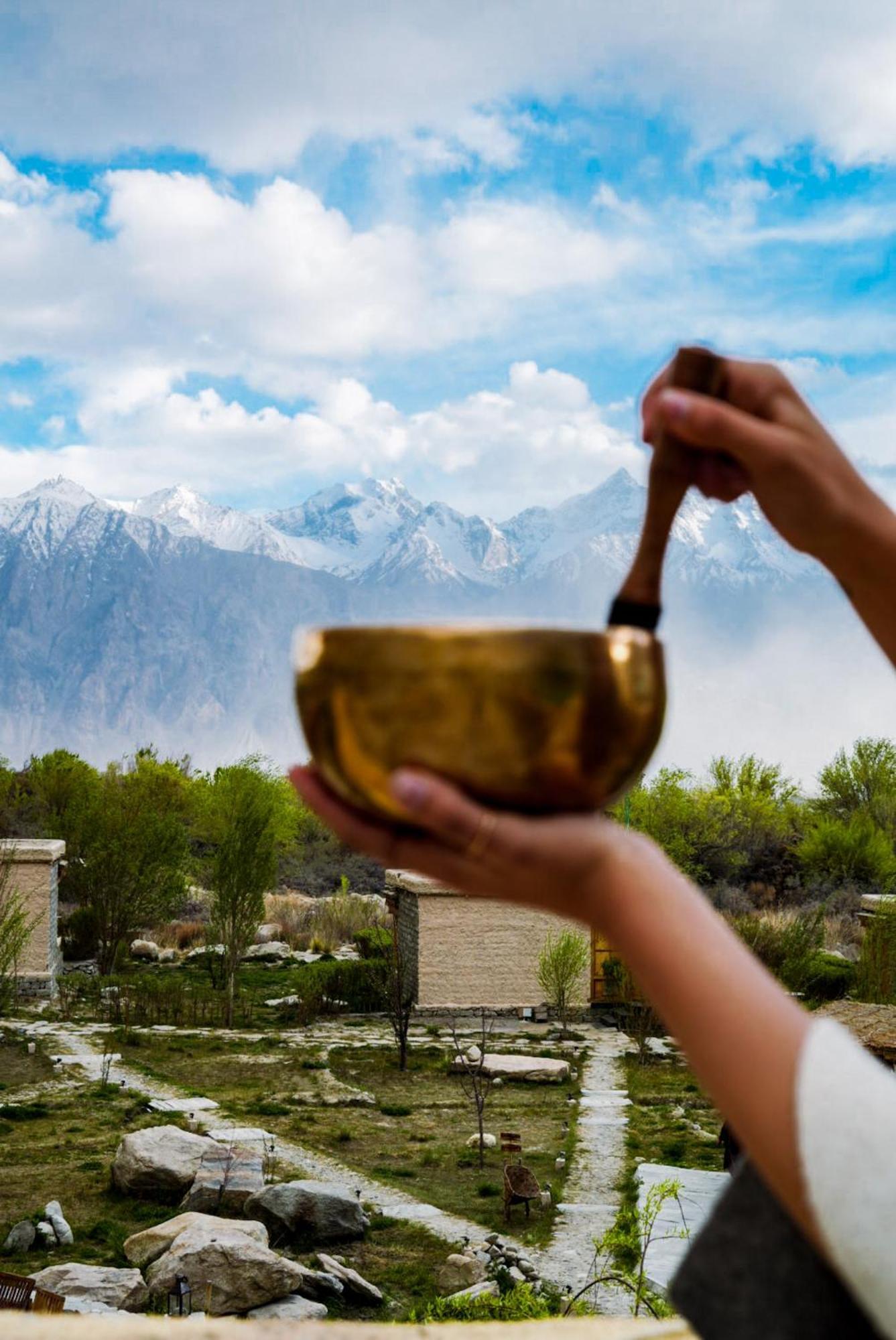 Lchang Nang Retreat-The House Of Trees-Nubra Valley Hotel Sumur Eksteriør billede